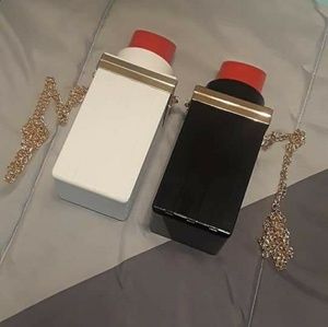 Lipstick crossbody purse